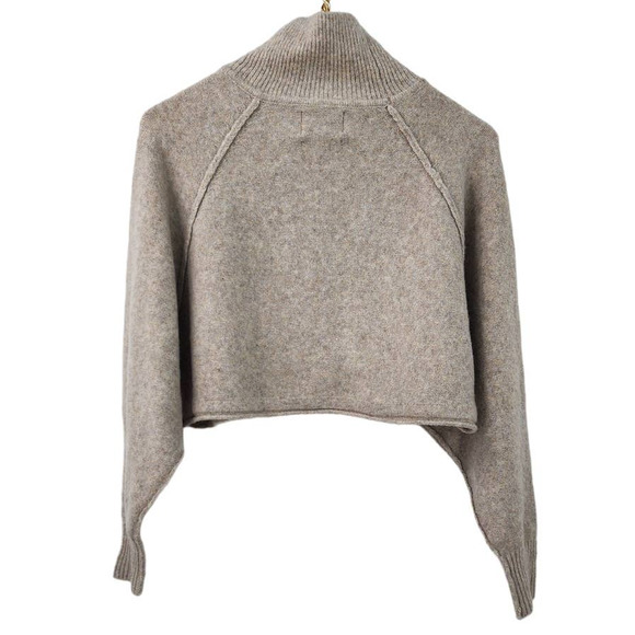 New Urban Outfitters Kyla Cropped Turtleneck Sweater Small - Picture 4 of 11